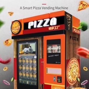 Outdoor Fully Automatic Self Service Pizza Vending Machines Fast Food Smart Touch Screen Pizza Vending Machine for Sale 1