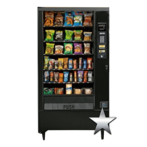 Automatic Products Studio 3 Snack Machine – Silver Star