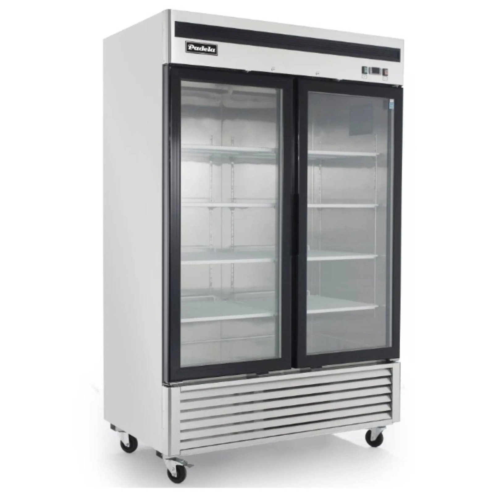 Padela Refrigerator Merchandiser, Two Section, 47.77 Cuft, Bottom Mount - PDG-2R-HC Padela Refrigerator Merchandiser, Two Section, 47.77 Cuft, Bottom Mount - PDG-2R-HC