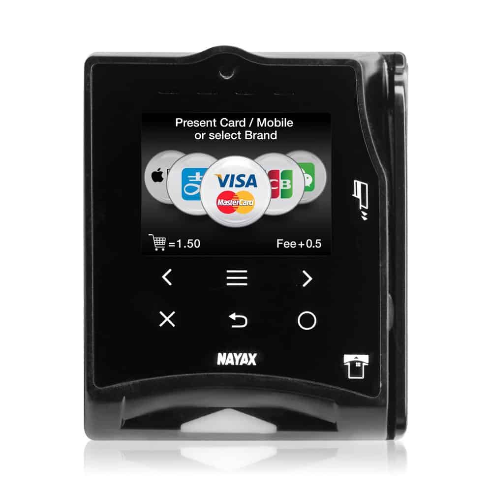 Pulse Black Nayax VPOS Touch Cashless Credit Card Reader Pulse Black Nayax VPOS Touch Cashless Credit Card Reader