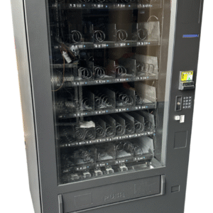 CRANE National 167 VE Revision Door Snack Vending Machine MDB 5-Wide (Refurbished)