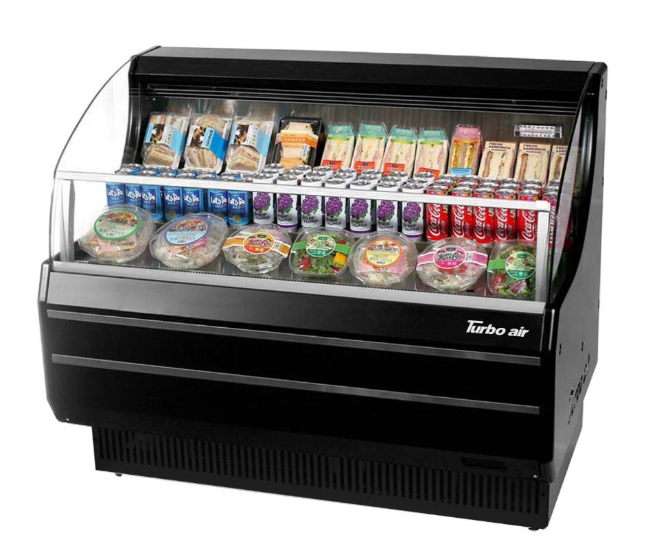Turbo Air Open Display Refrigerated Merchandiser - TOM-50SW(B)-N Turbo Air Open Display Refrigerated Merchandiser - TOM-50SW(B)-N