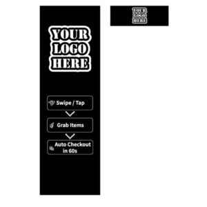 Custom Vending Machine Wrap for HAHA AI Cooler