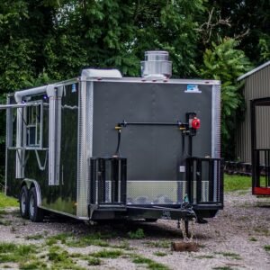 8.5×22 Equipped BBQ Trailer