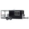 8.5 x 20 black event trailer with mag wheels