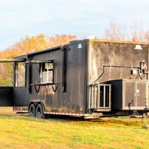 8.5×26 Black-Out BBQ Trailer