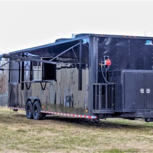8.5×30 Blackout BBQ Trailer