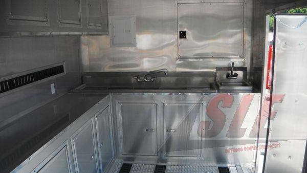 Concession Trailer 8.5’x40′ Vending Catering Event Food (White) — photo 10