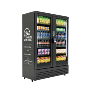 Used HAHA Smart Cooler Ultra, top-capacity cashless grab-and-go AI machine - view 2