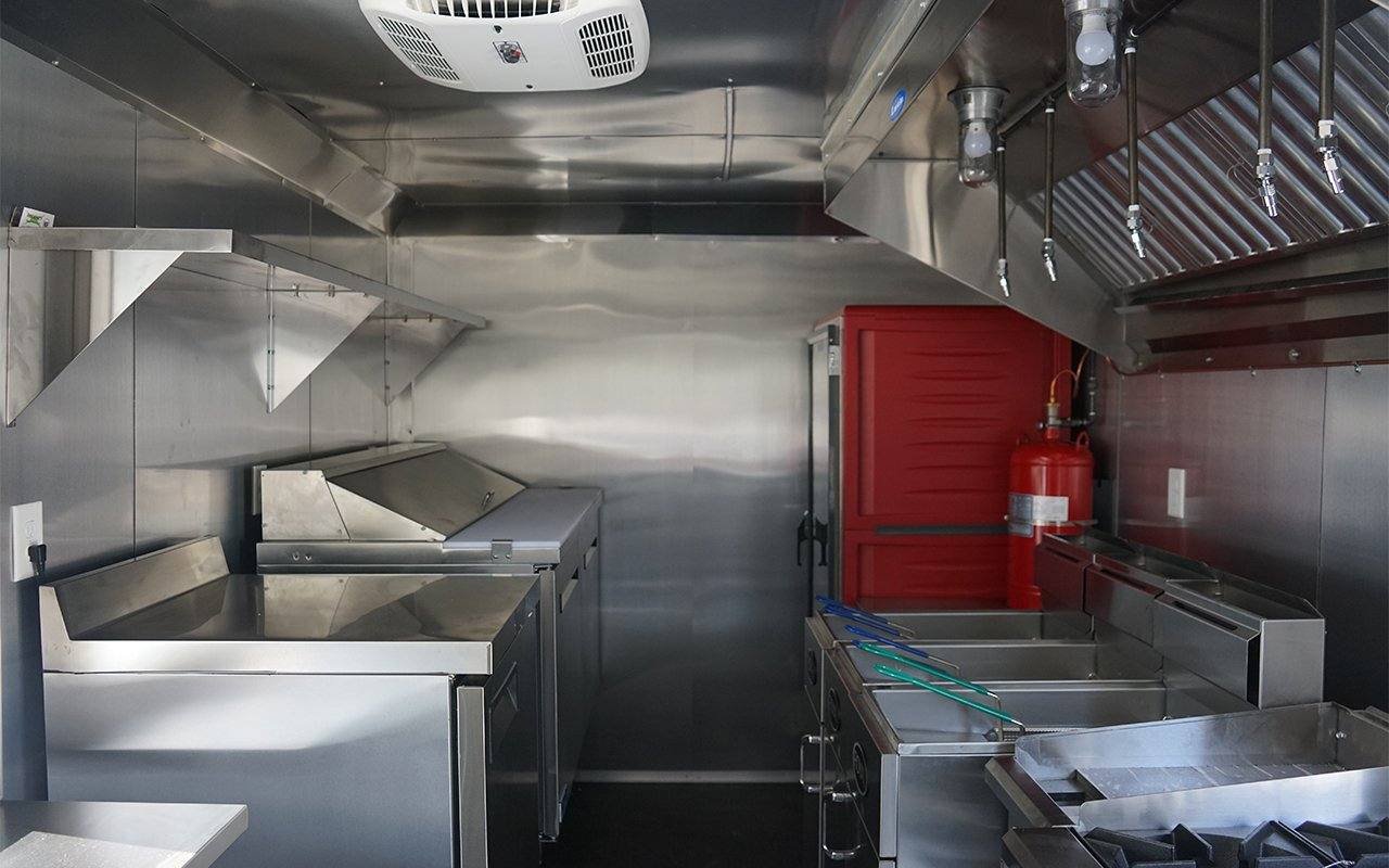 Concession Trailer 8.5′ X 16′ White Food Event Catering — photo 14