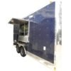 8.5 x 16 Indigo Vending Trailer with 42-inch vent hood and V-nose shelves