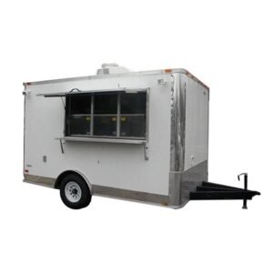 Concession Trailer 8.5'x12' White - Food BBQ Event Catering