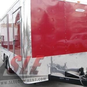 8.5 x 16 Brandywine Trailer with steel floor and three-sided flip-up doors - view 11