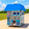 IM1500 ice vending machine front view