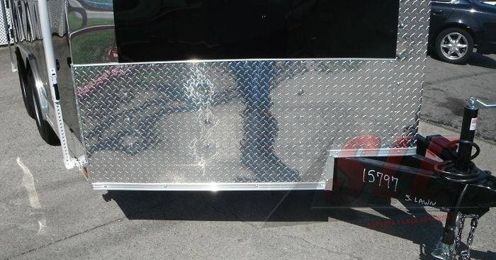 Concession Trailer 8.5’x12′ Black – BBQ Event Restroom — photo 3