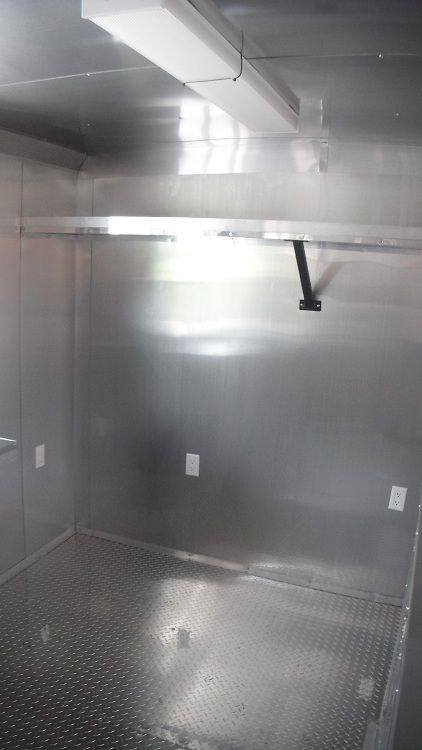 Concession Trailer 8.5’x12′ Orange – Smoothie Vending Food Catering — photo 12