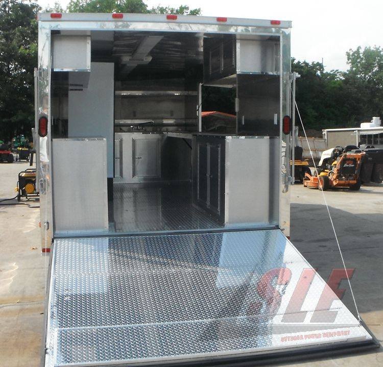 Concession Trailer 8.5′ x 18′ Red – Event Ice Cream Smoothie Catering — photo 15
