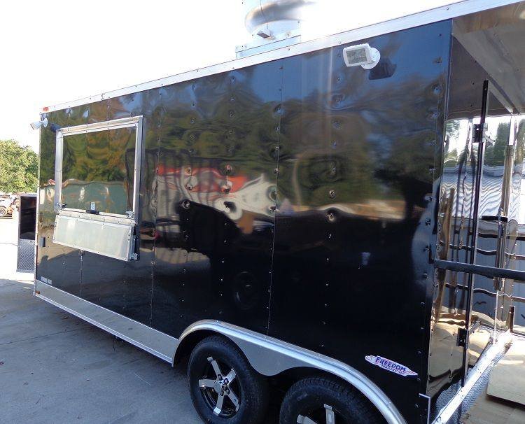 Concession Trailer 8.5’x20′ BBQ Smoker Food Event Catering (Black) — photo 10