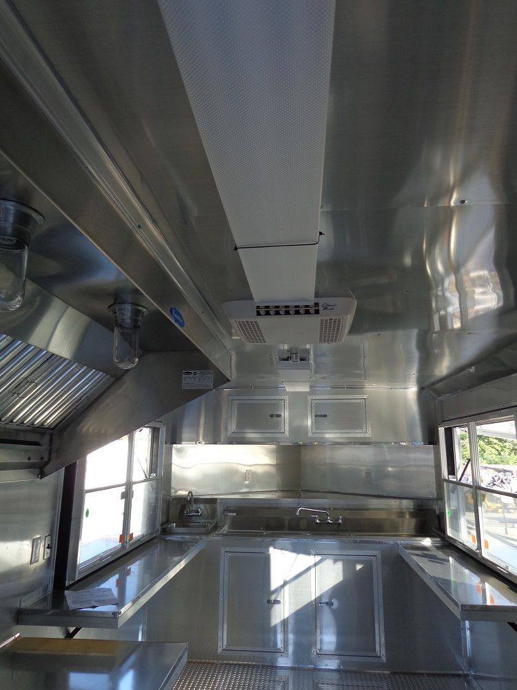 Concession Trailer 8.5’x20′ BBQ Smoker Food Event Catering (Black) — photo 2