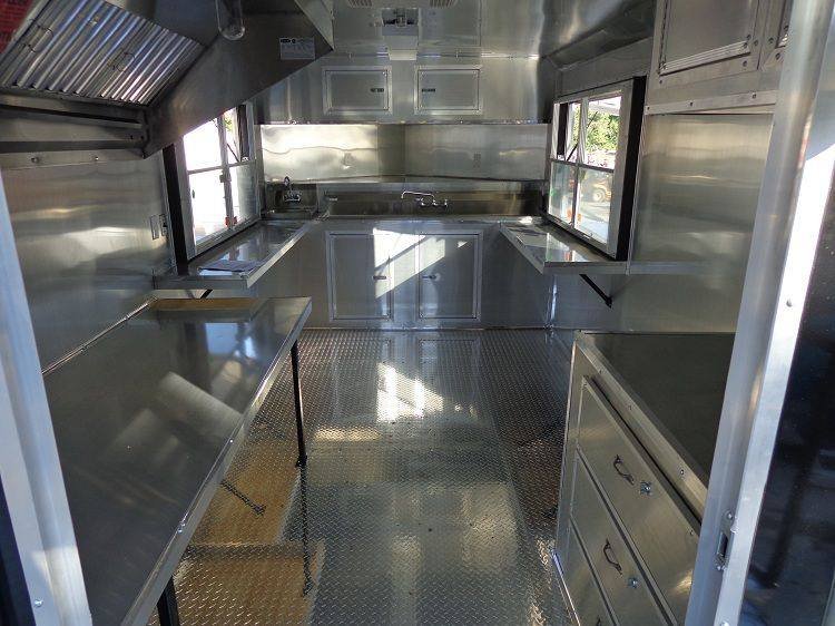 Concession Trailer 8.5’x20′ BBQ Smoker Food Event Catering (Black) — photo 4