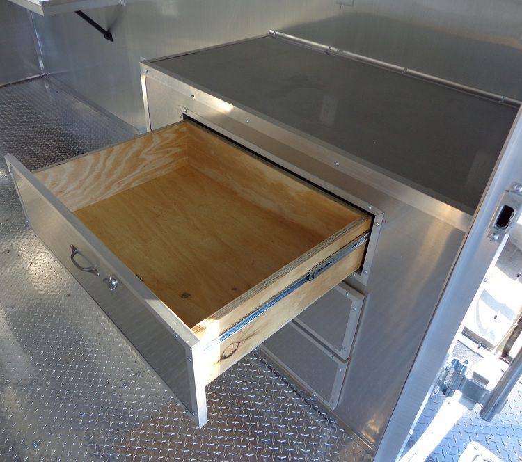 Concession Trailer 8.5’x20′ BBQ Smoker Food Event Catering (Black) — photo 9