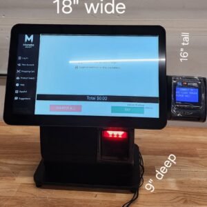 Moneta cashless kiosk self-checkout