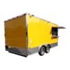 8.5 x 16 Yellow Catering Trailer with dual 5-foot windows