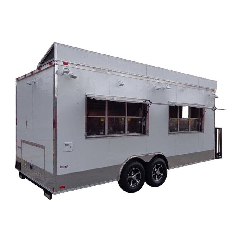 Concession Trailer 8.5’x20′ White – Vending Event Food Catering