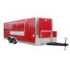 8.5 x 18 Ice Cream Trailer with wide open serving window
