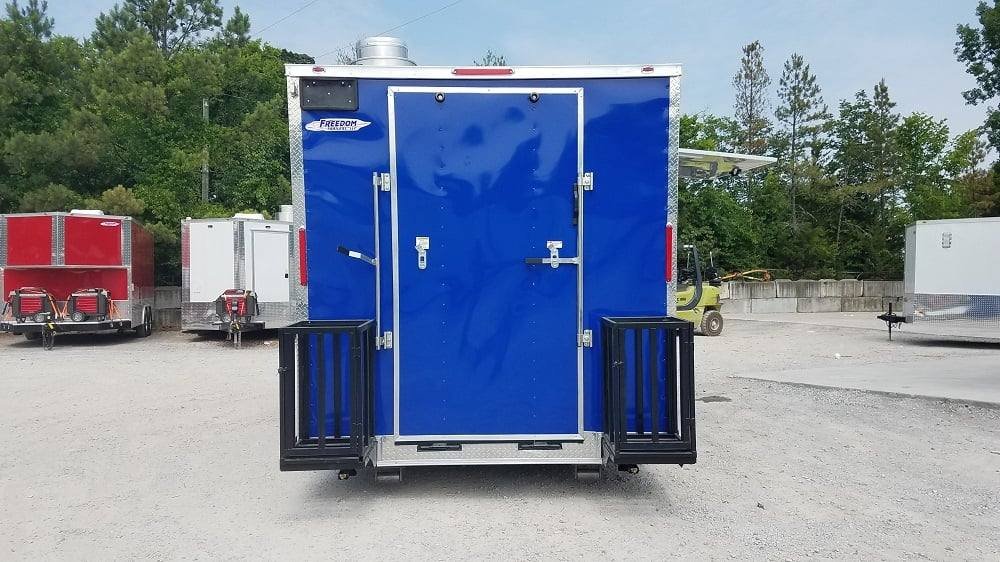 8.5′ x 19′ Cobalt Blue Food Concession Trailer — photo 9