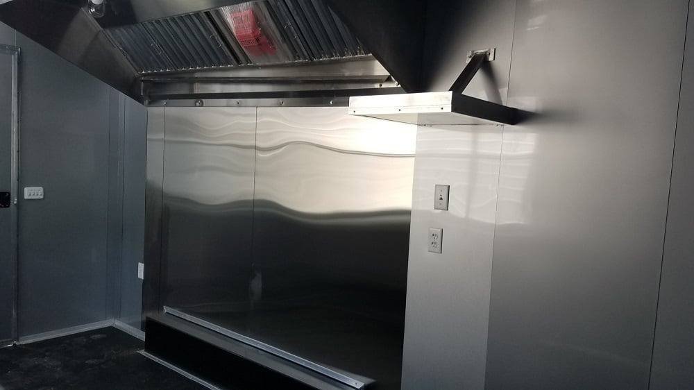 8.5′ x 19′ Cobalt Blue Food Concession Trailer — photo 15