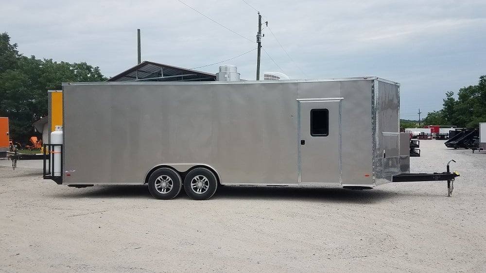 8.5′ x 24′ Arizona Beige Catering Event Concession Food Trailer With Appliances — photo 9