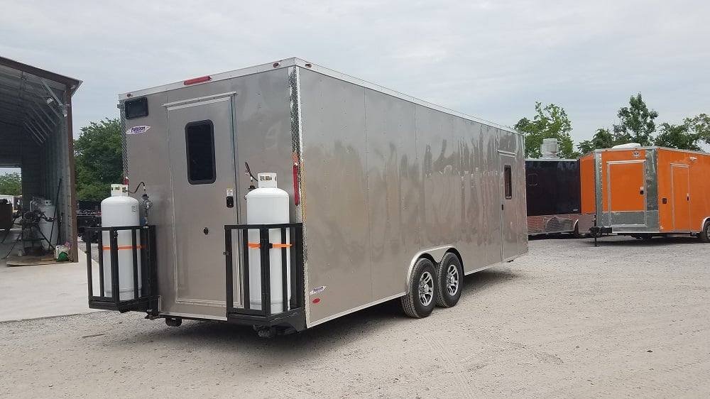 8.5′ x 24′ Arizona Beige Catering Event Concession Food Trailer With Appliances — photo 13