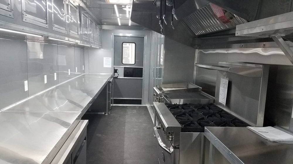 8.5′ x 24′ Arizona Beige Catering Event Concession Food Trailer With Appliances — photo 3