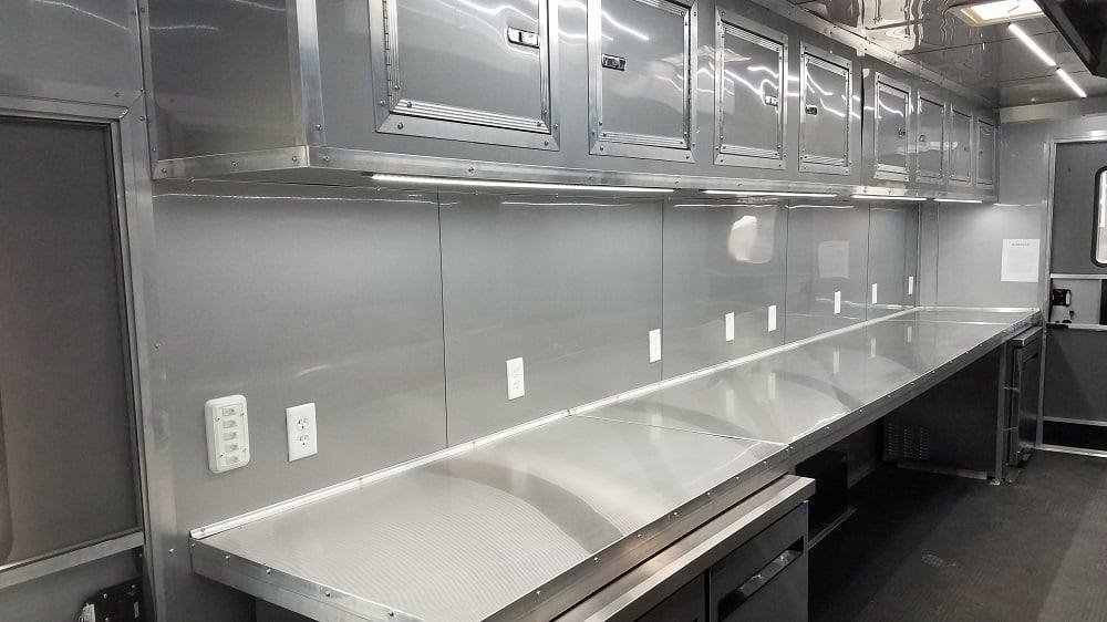 8.5′ x 24′ Arizona Beige Catering Event Concession Food Trailer With Appliances — photo 8