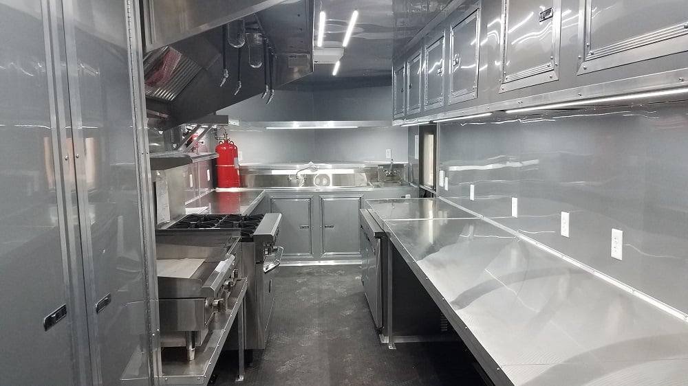 8.5′ x 24′ Arizona Beige Catering Event Concession Food Trailer With Appliances — photo 6