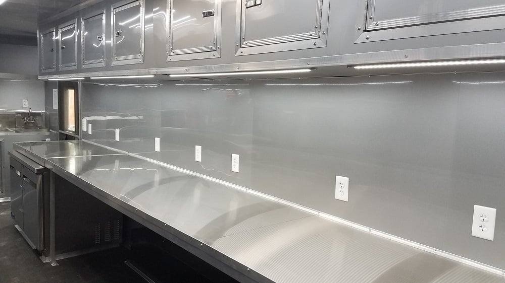 8.5′ x 24′ Arizona Beige Catering Event Concession Food Trailer With Appliances — photo 10
