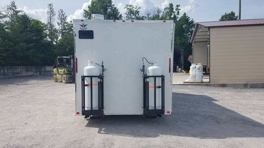 8.5′ x 20′ White Concession Food Trailer with Appliances — photo 15