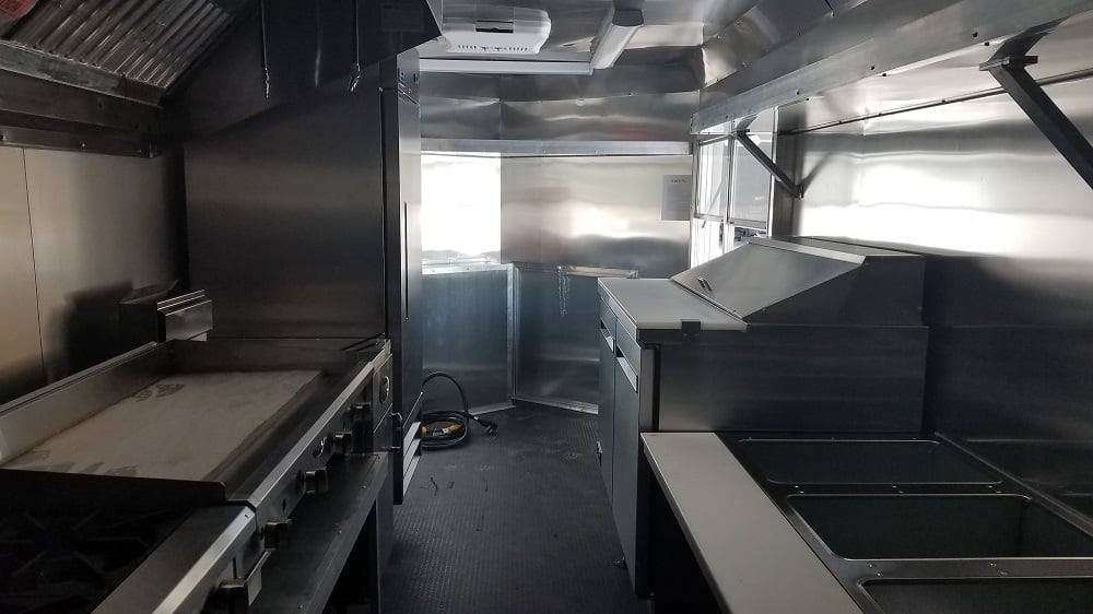 8.5′ x 20′ White Concession Food Trailer with Appliances — photo 2