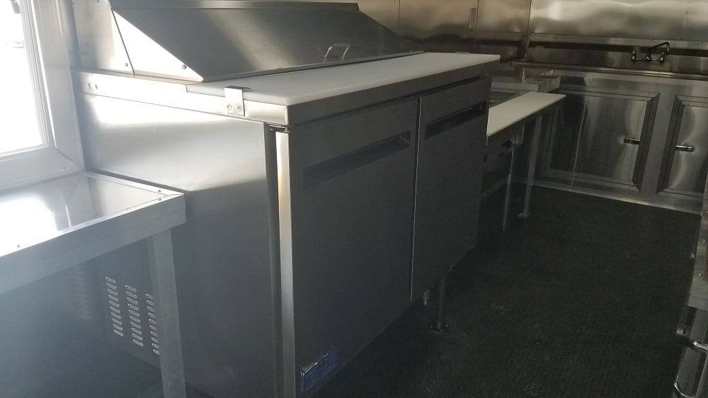 8.5′ x 20′ White Concession Food Trailer with Appliances — photo 13