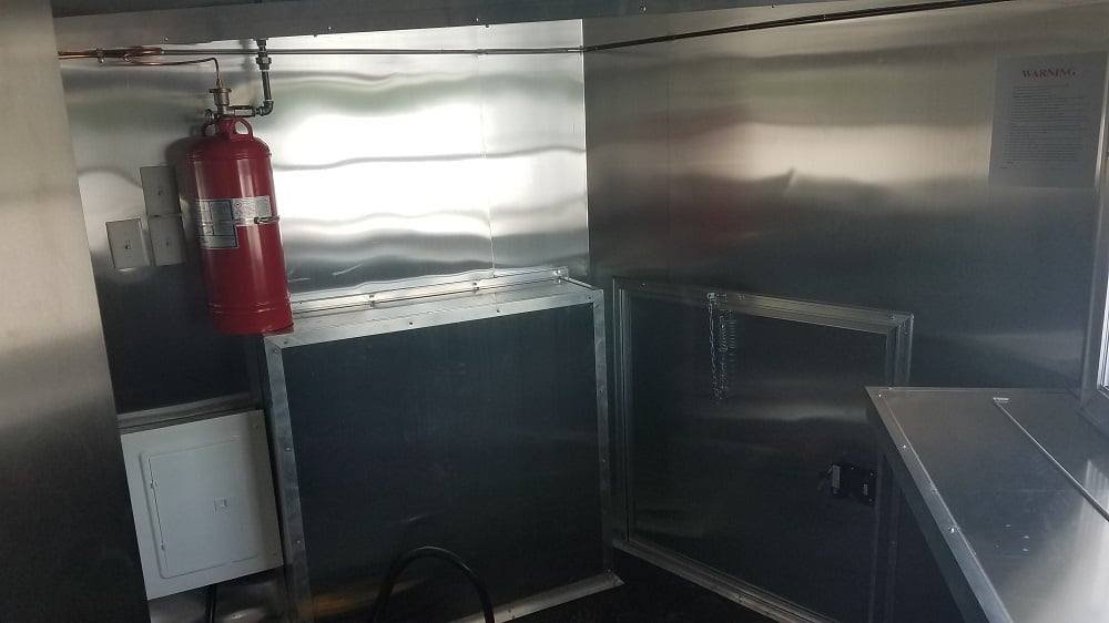 8.5′ x 20′ White Concession Food Trailer with Appliances — photo 8