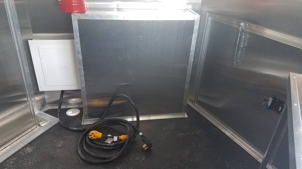 8.5′ x 20′ White Concession Food Trailer with Appliances — photo 4
