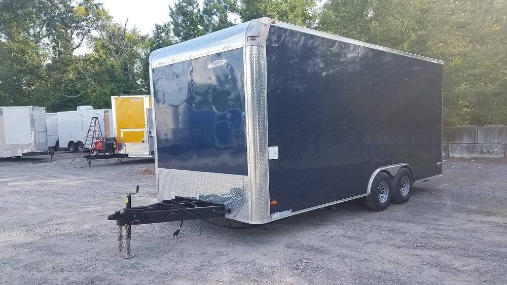 8.5′ x 20′ Indigo Blue Concession Food Trailer — photo 9