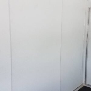 7 x 16 beige concession trailer with dual service windows - view 10