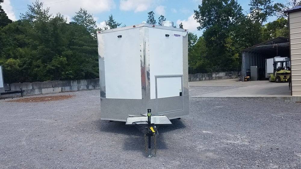 8.5′ x 16′ White Concession Food Trailer With Appliances — photo 5