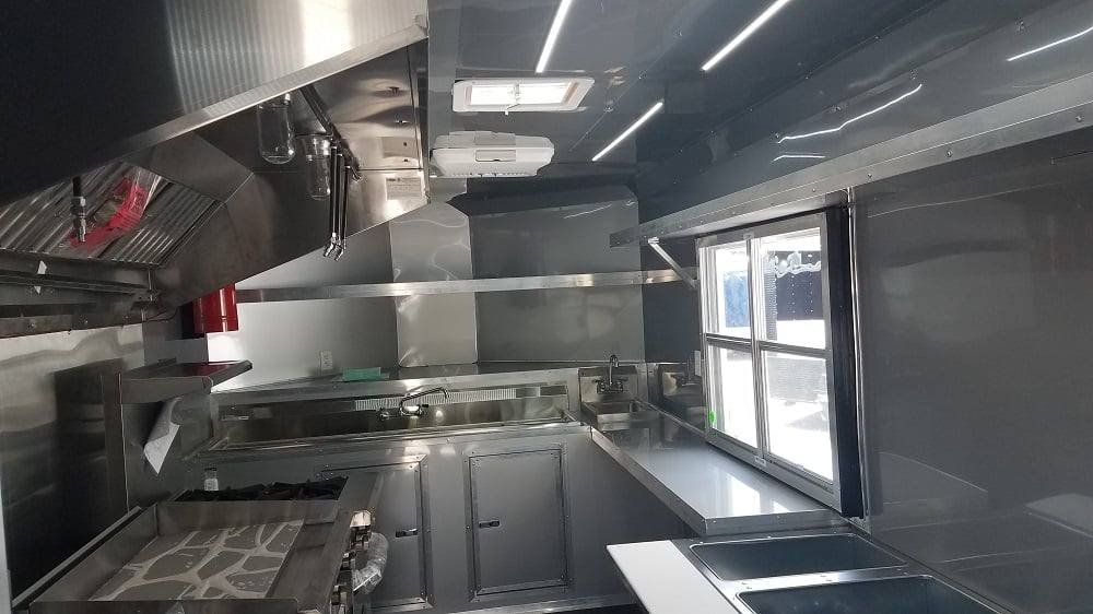 8.5′ x 16′ White Concession Food Trailer — photo 14