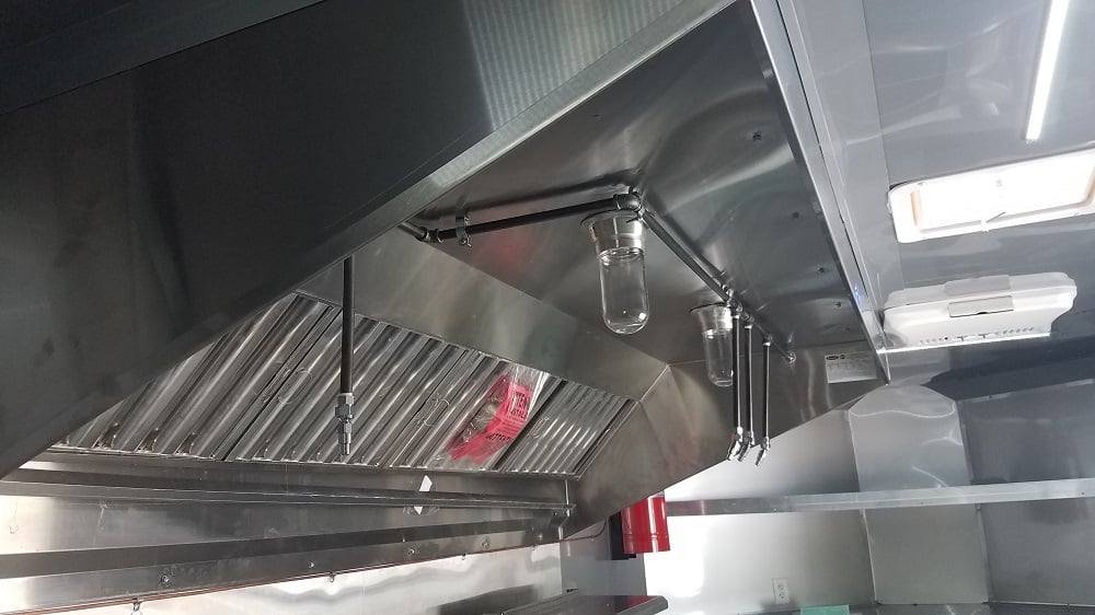 8.5′ x 16′ White Concession Food Trailer With Appliances — photo 14