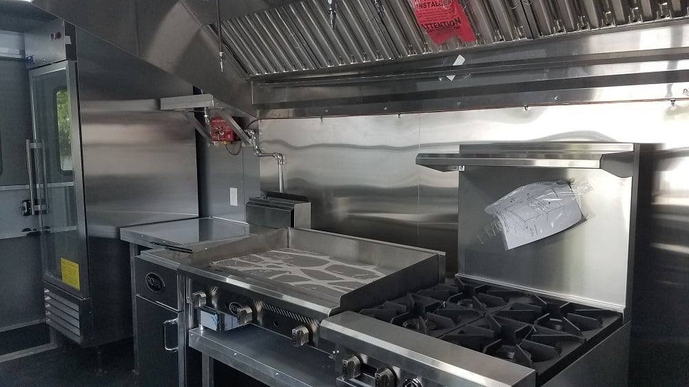 8.5′ x 16′ White Concession Food Trailer — photo 4
