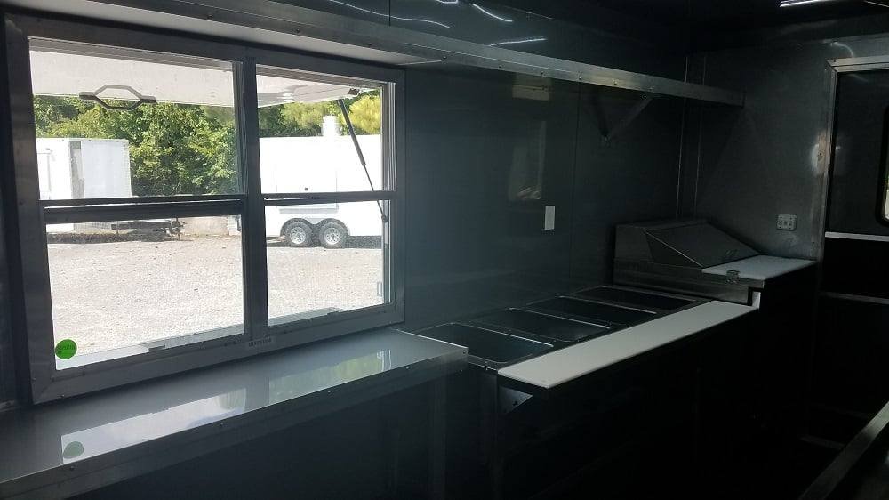8.5′ x 16′ White Concession Food Trailer — photo 11