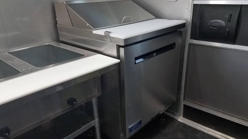 8.5′ x 16′ White Concession Food Trailer — photo 10